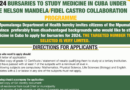 The Mpumalanga Department of Health 2024 Bursary For South Africans To Study Medicine in Cuba